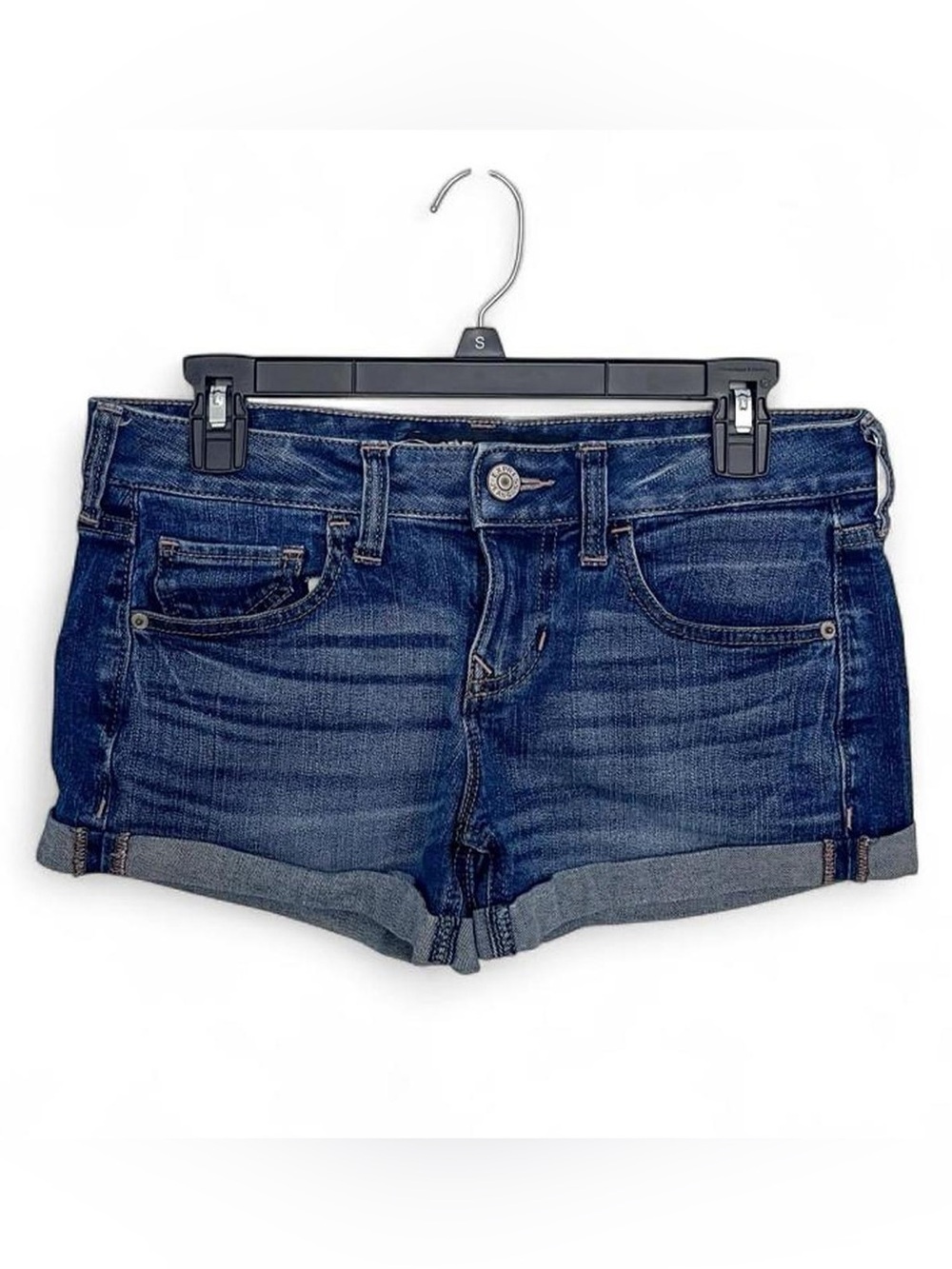 Express Denim Jean Shorts - Dark Wash